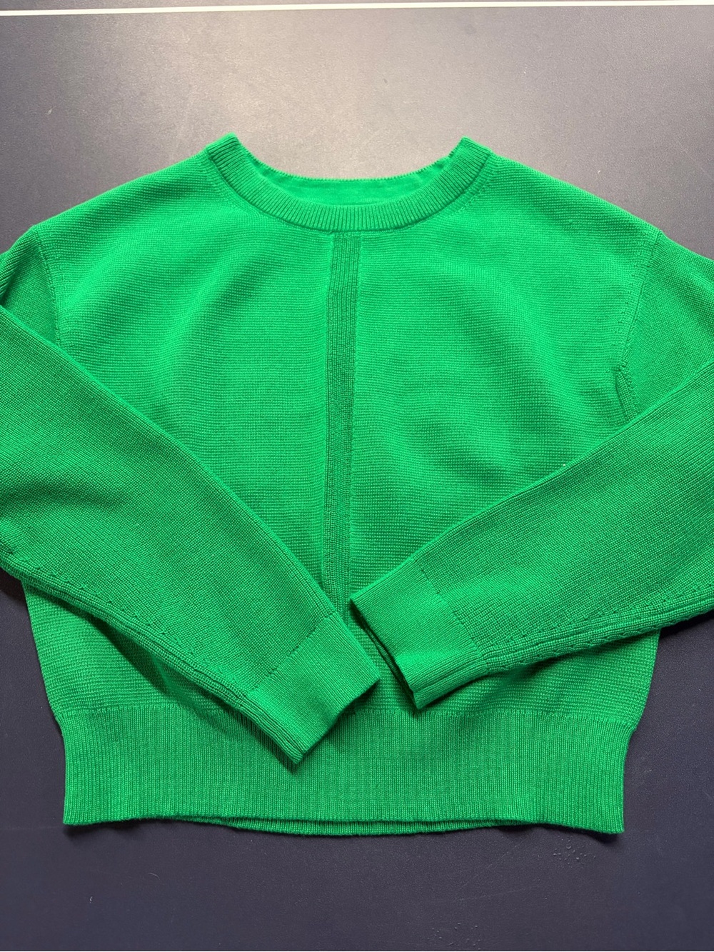 Banana Republic Bright Green Crewneck Sweater